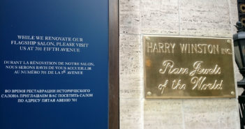 Harry Winston- under renovation