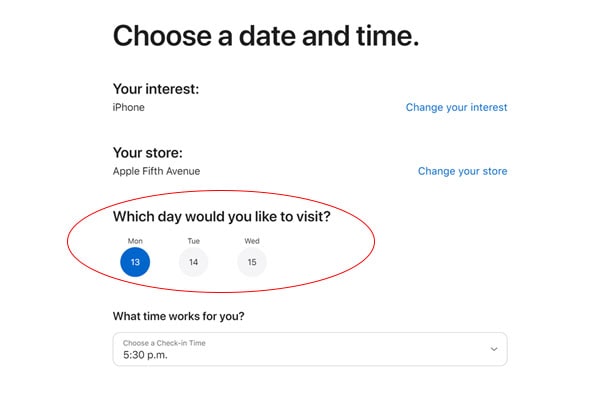 apple store make appointment 5