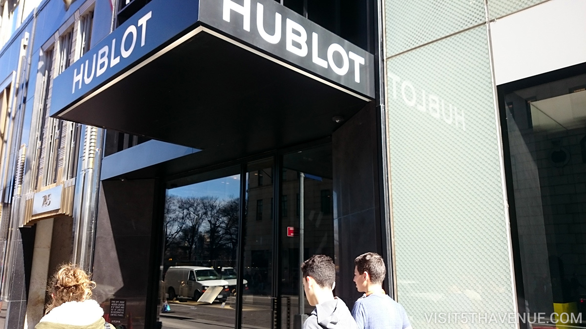 Hublot Boutique 743 5th Avenue